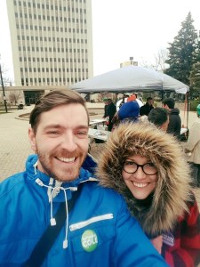 Public school board candidates Nathanial Cole and Tara Molson are two candidates hoping to bring fresh ideas to the public school board. 