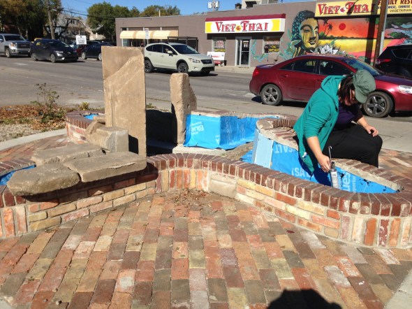 Amanda Lang puts finishing touches on 'Rassembler.'